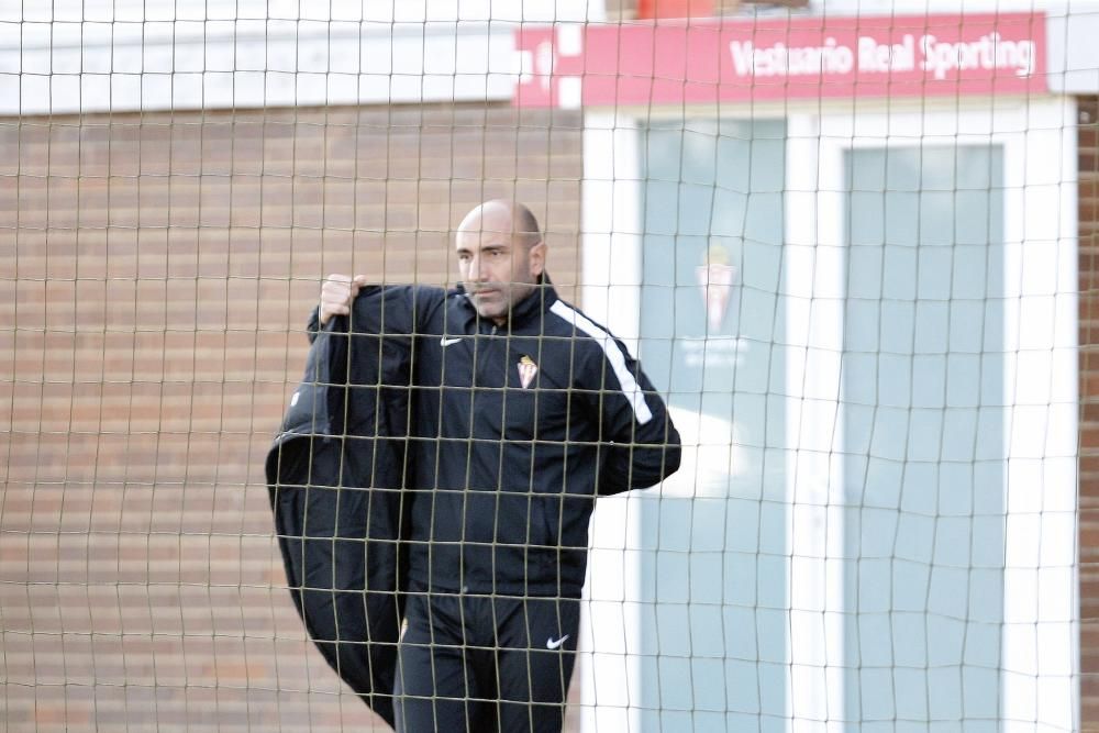 Entrenamiento del Sporting