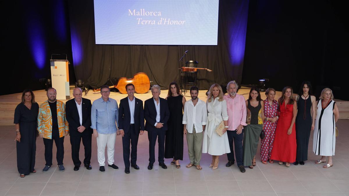 Michael Douglas, Pablo Erroz y Rosario Nadal, entre los embajadores de Mallorca, Terra d’Honor
