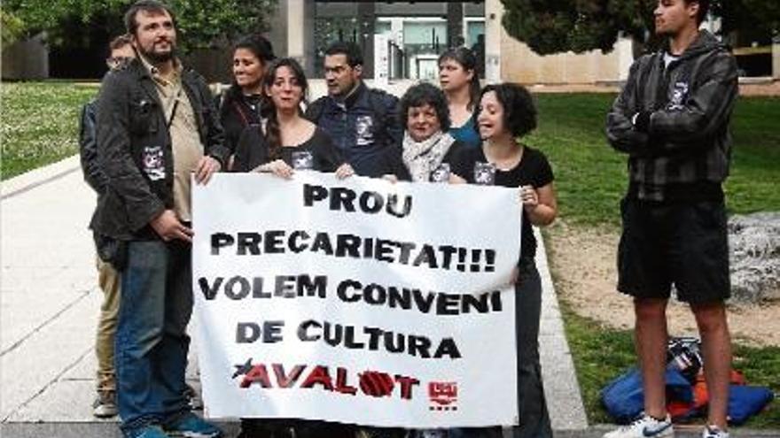 Els professionals demanen un conveni de la Cultura