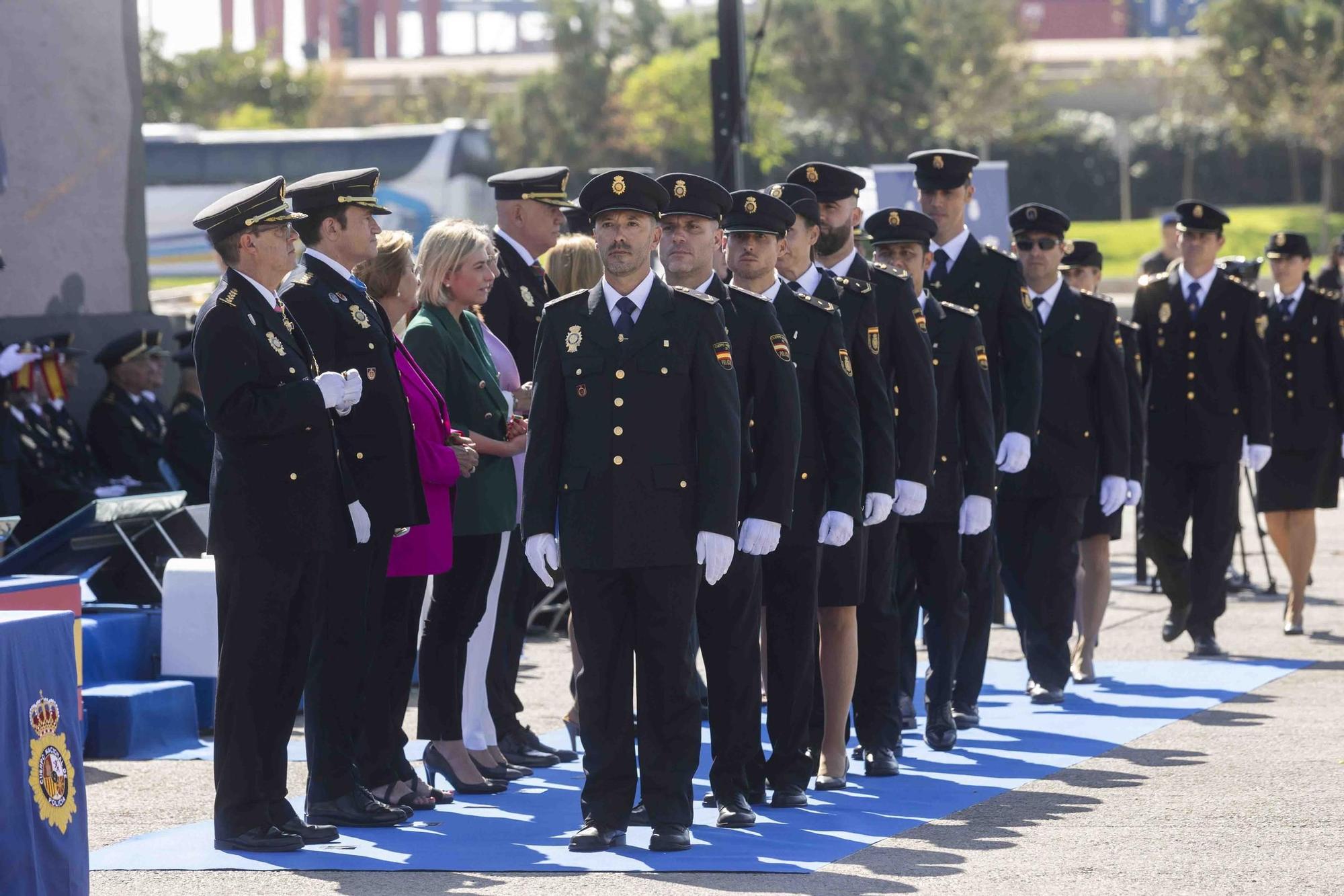 Actos de la festividad de la Policía Nacional