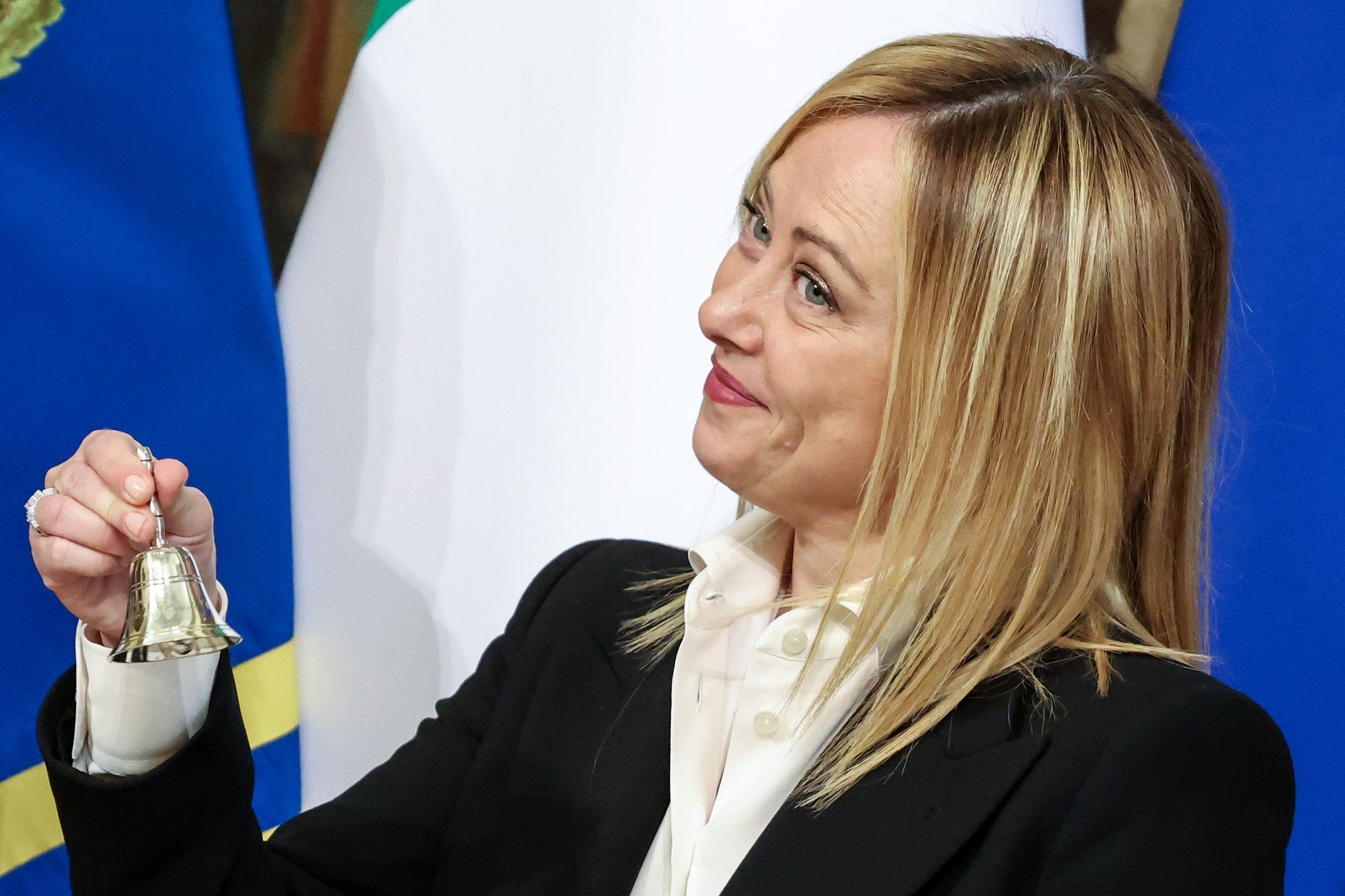 La primera ministra italiana, Georgia Meloni. EFE