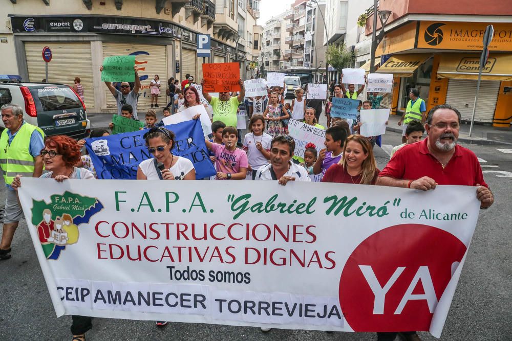 Manifestación CEIP Amanecer