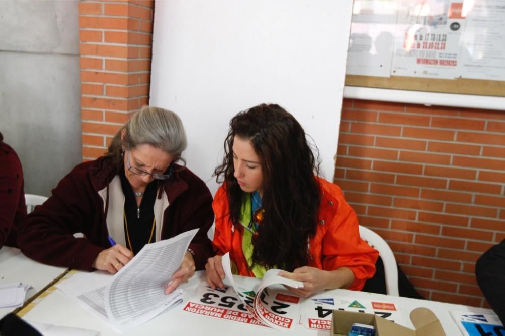 Media Maratón de Murcia: Ambiente en la salida