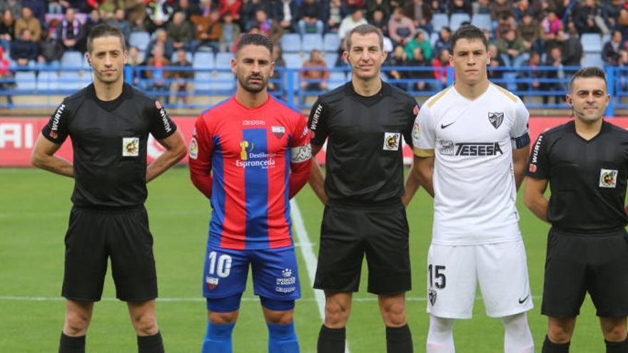 Imagen del partido de la primera vuelta, que acabó 1-0 para el Extremadura