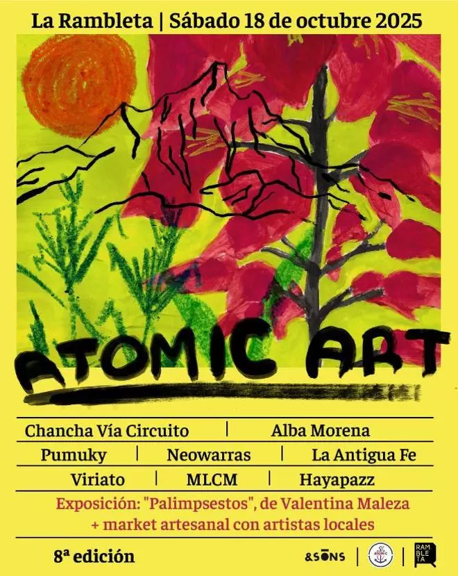 El Atomic Art celebra su edición más ambiciosa en Rambleta