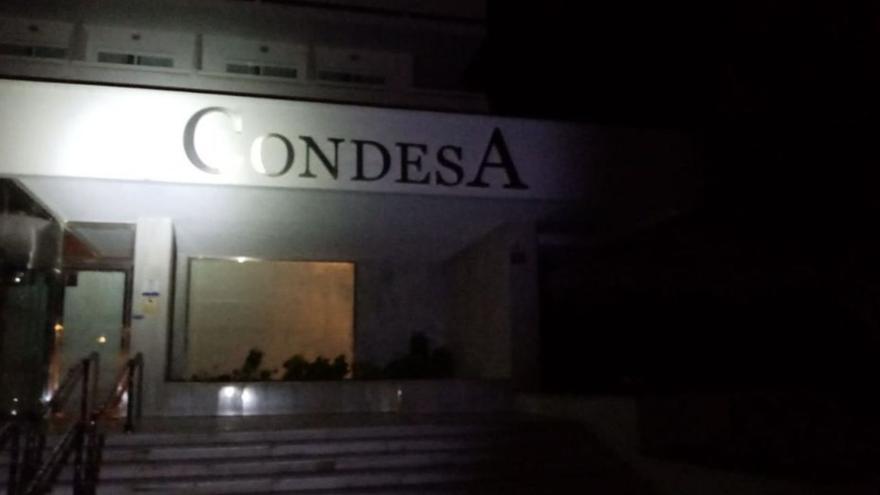 Hotel Condesa del Port d’Alcúdia, la noche del intento de robo.