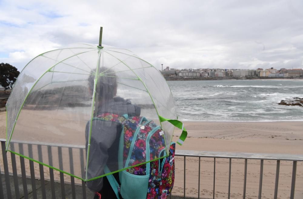 Junio se despide con tiempo inestable en A Coruña