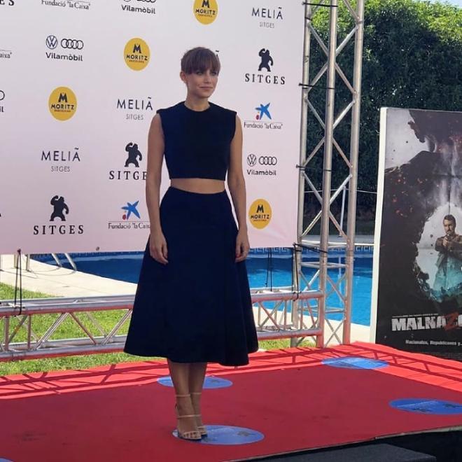 El look de Aura Garrido en  el Festival de Cine de Sitges 2020