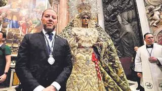 Sergio Morales: "Confieso que se me saltaron las lágrimas cuando vi a la Esperanza entrando en el Vaticano"