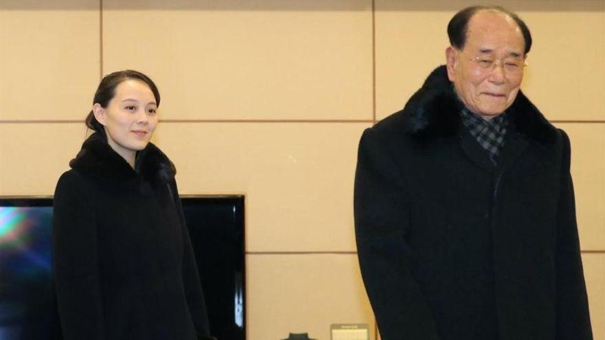 La hermana de Kim Jong-un llega a Corea del Sur para la apertura de los Juegos