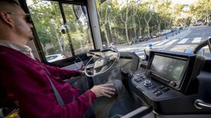 Un bus autònom circula durant  10 dies a Montjuïc