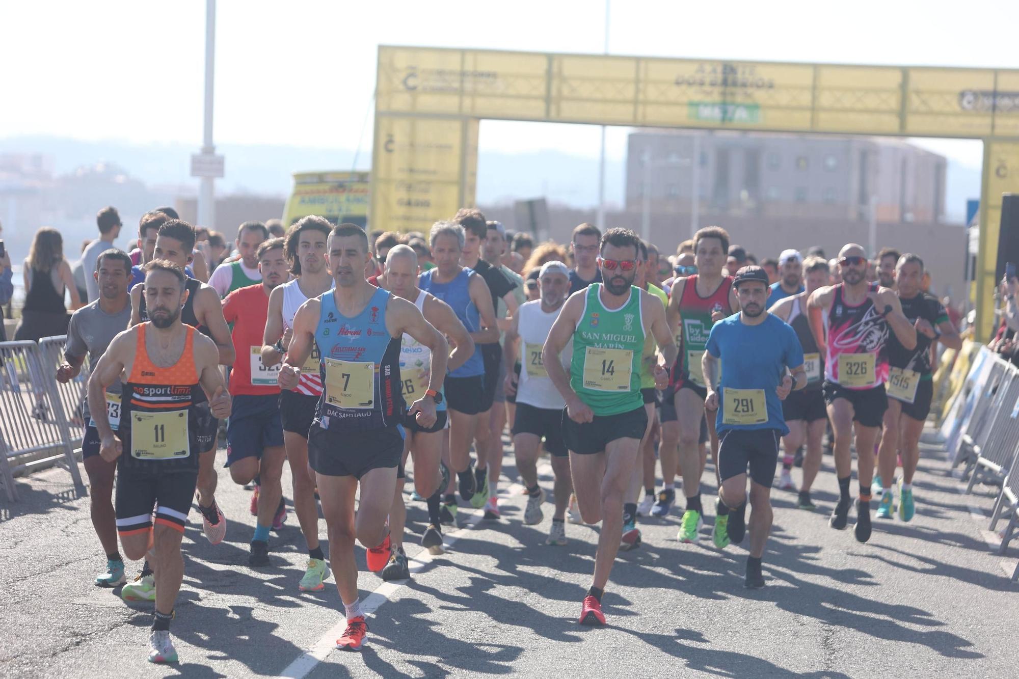 Más de 900 corredores en la XI Carreira Popular dos Rosales