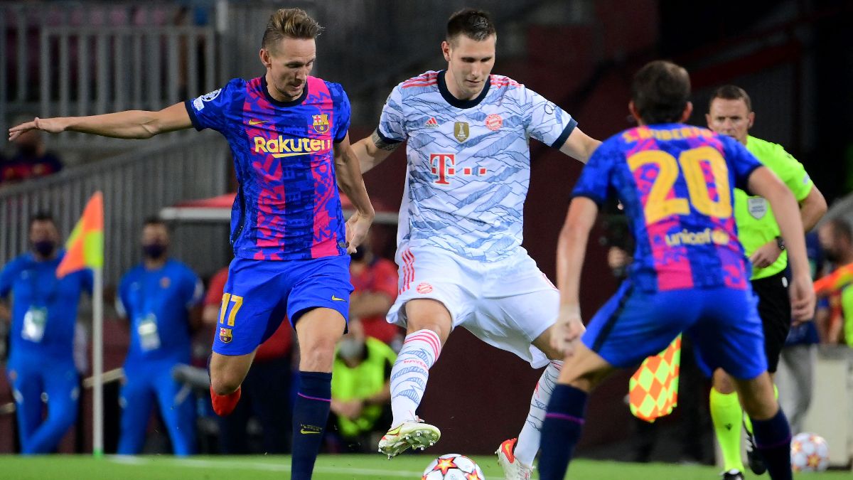 Niklas Süle, en el Camp Nou