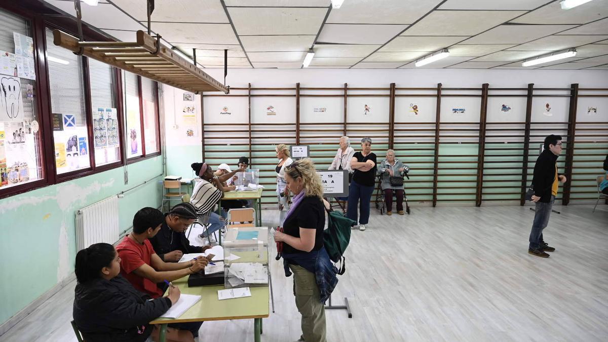 Imagen de archivo de una votación.