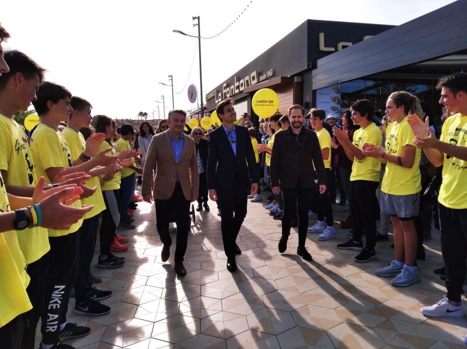 David Ferrer recibe un homenaje en su tierra, Xàbia