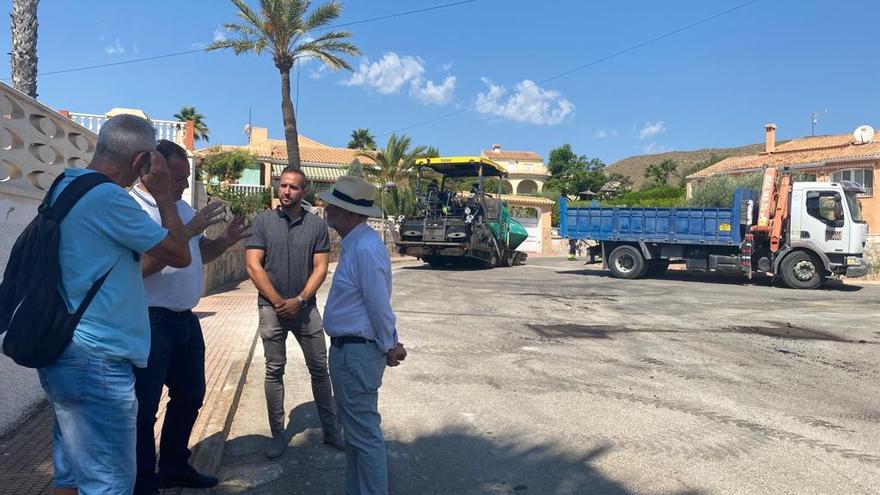 Arranca el plan de asfaltado de El Campello.