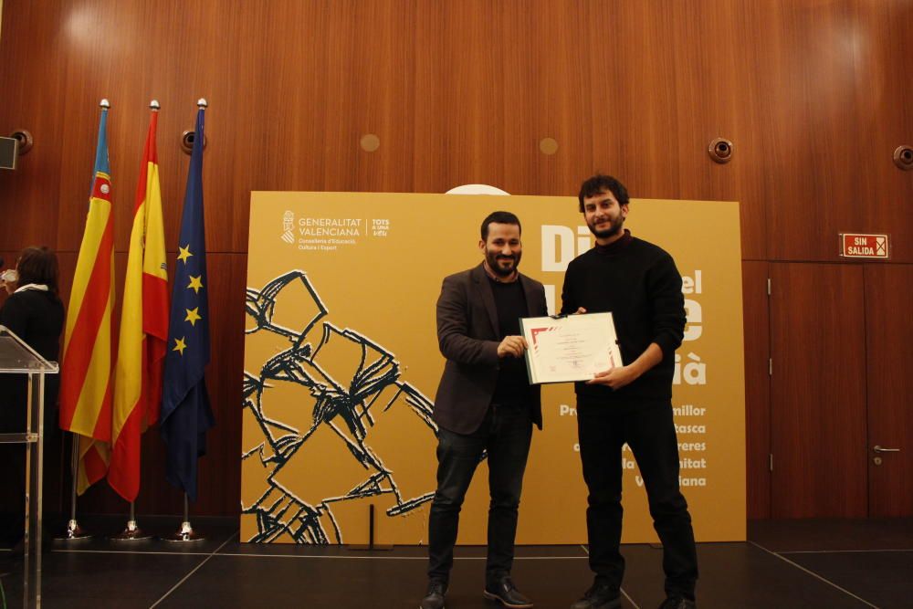 Entrega de premios del Día del Libro Valenciano