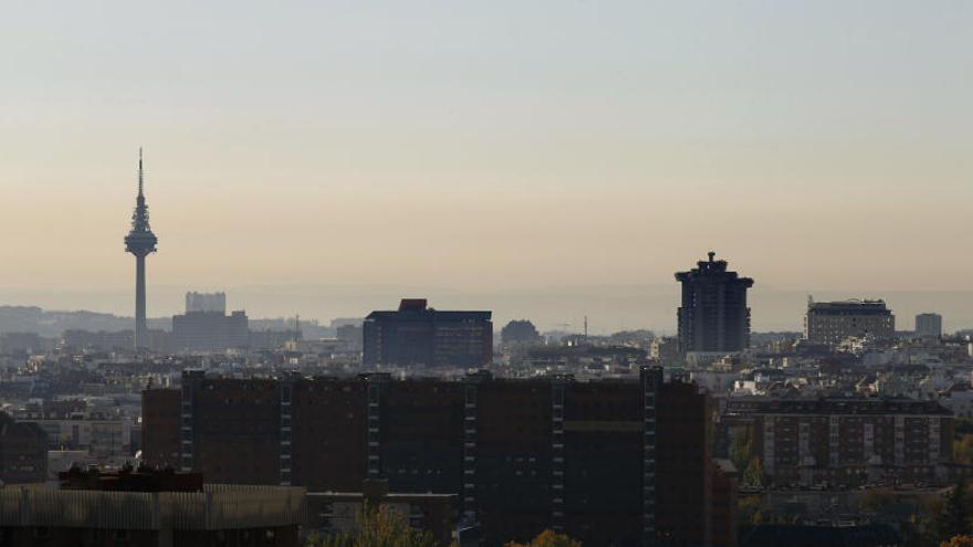 Madrid ha amanecido con altos niveles de contaminación.