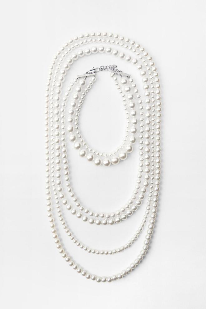 Collar de perlas de Zara