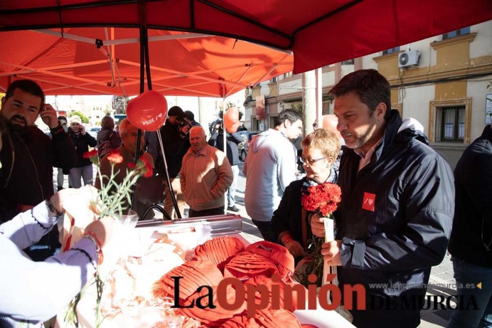 Joaquín López visita Calasparra junto al alcalde J
