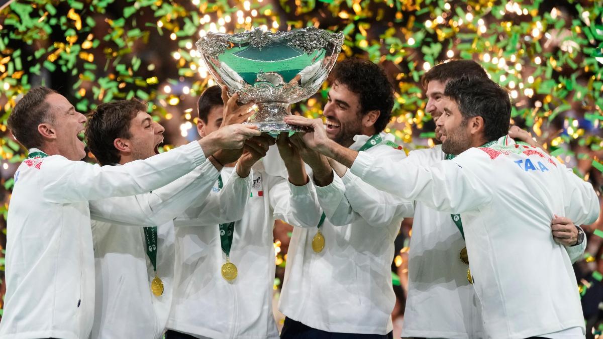 Italia, campeón de la Copa Davis en 2025