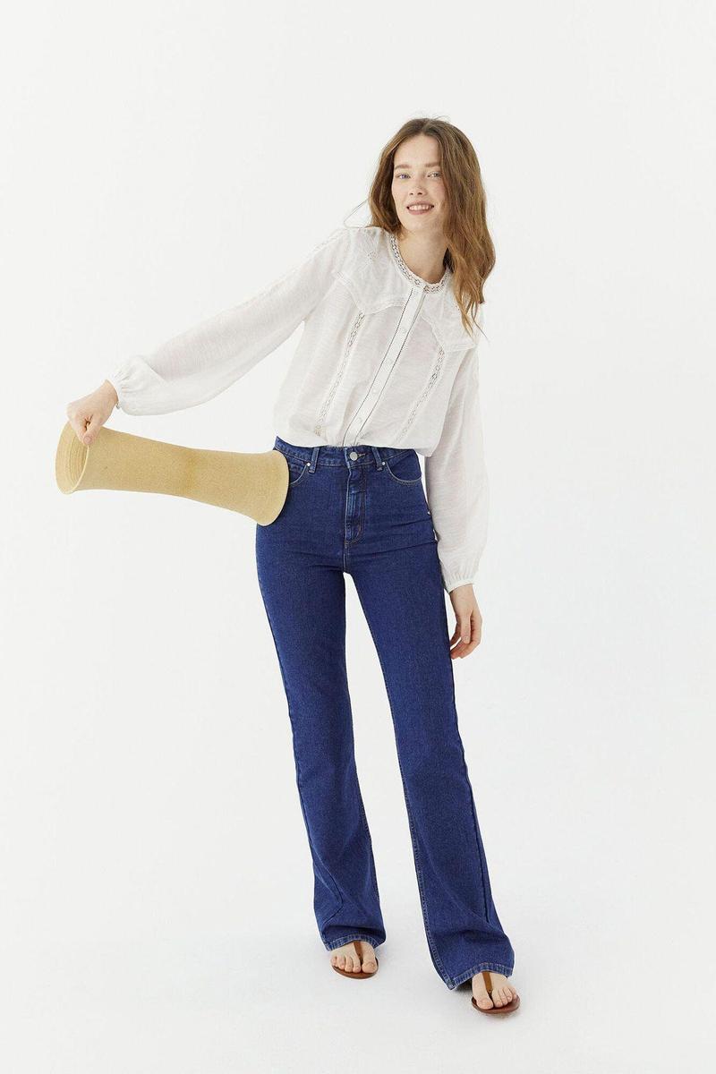 Pantalones vaqueros 'flare' de Eugenia