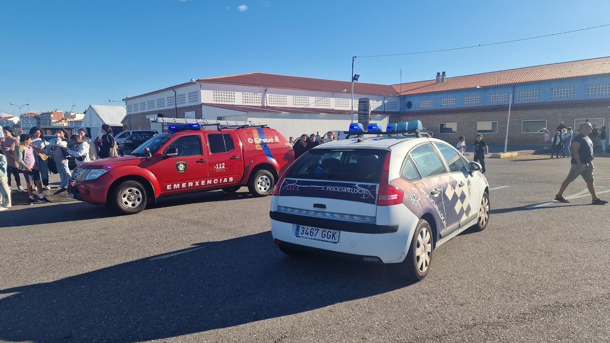 Vehículos de Policía Local y Emergencias.