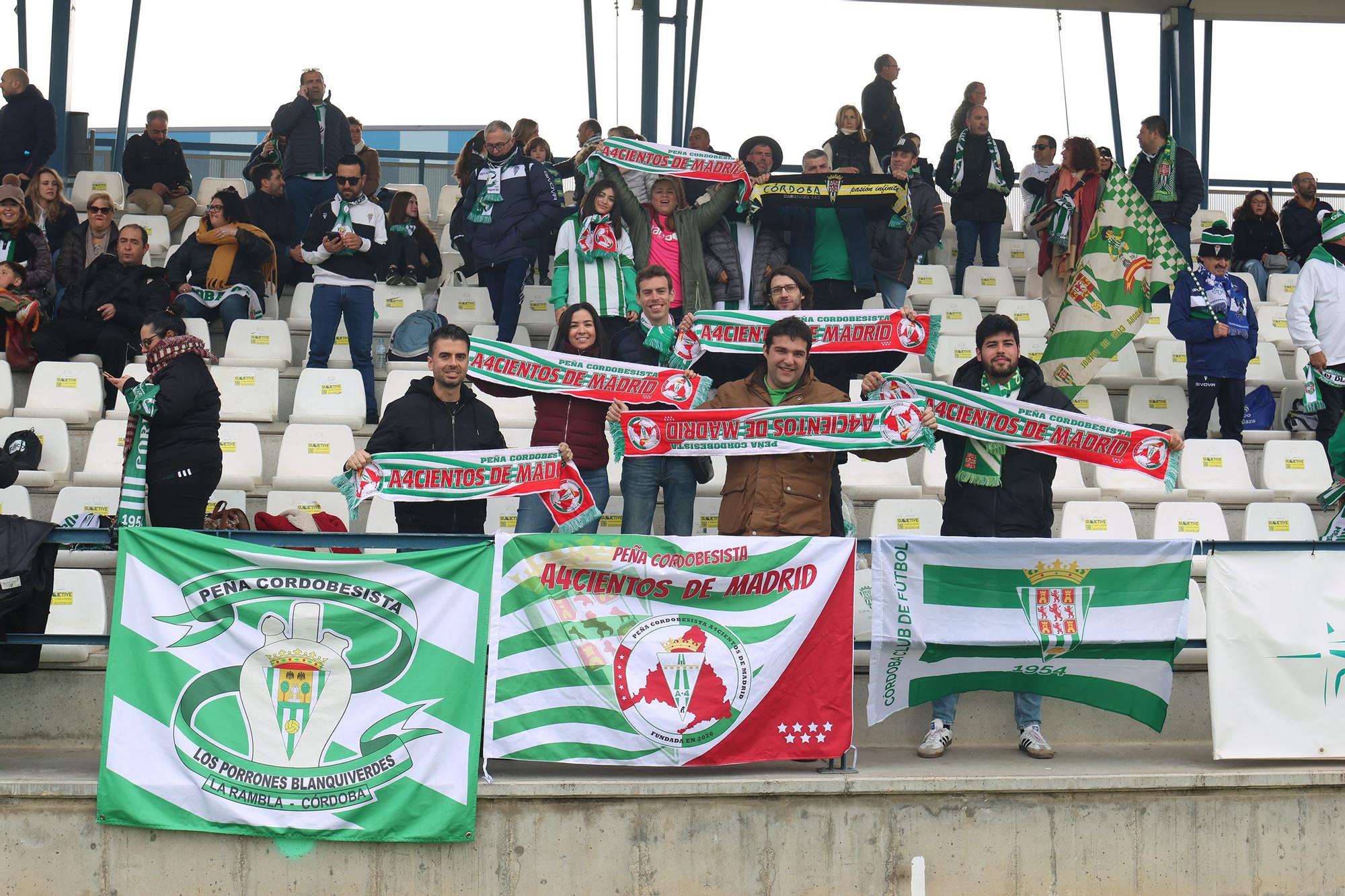 Los aficionados en el Talavera de la Reina-Córdoba CF