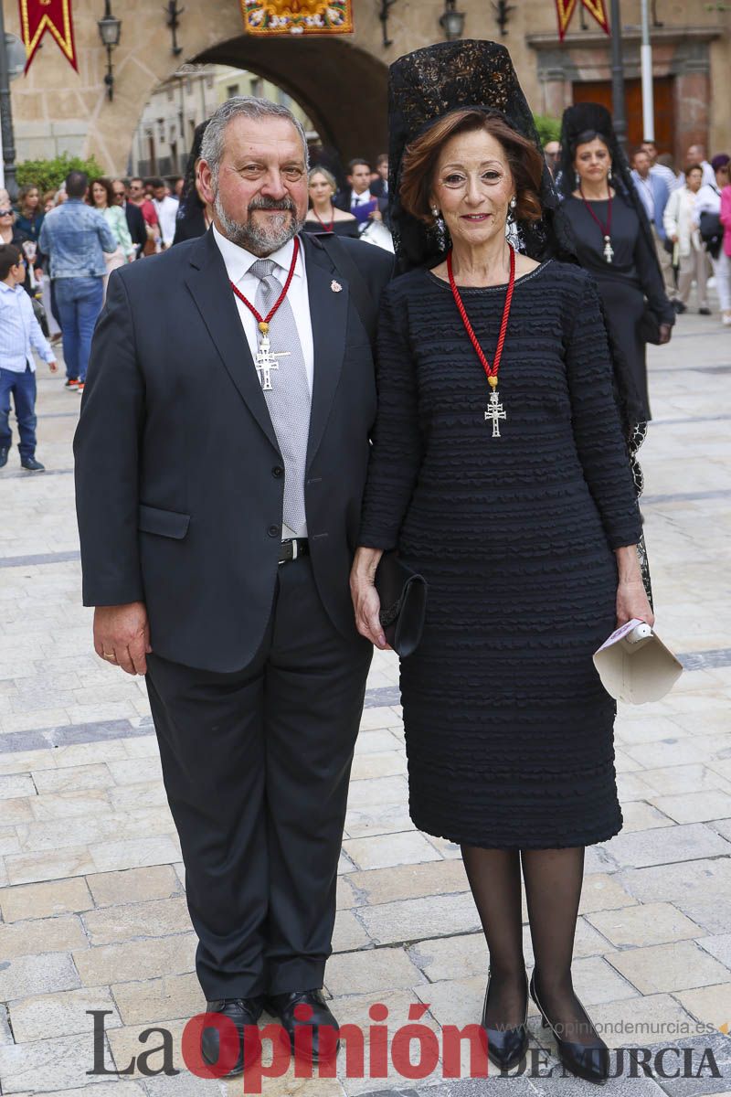 Fiestas de Caravaca: Procesión de regreso a la Basílica