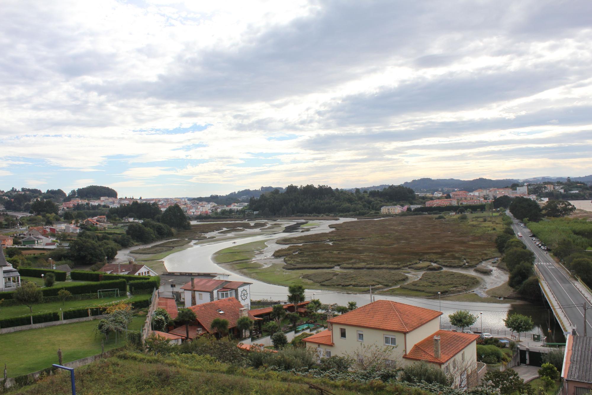 Marisma del río Baxoi, en Miño, castigada por infraestructuras y que la Xunta dejó finalmente fuera de la Red Natura