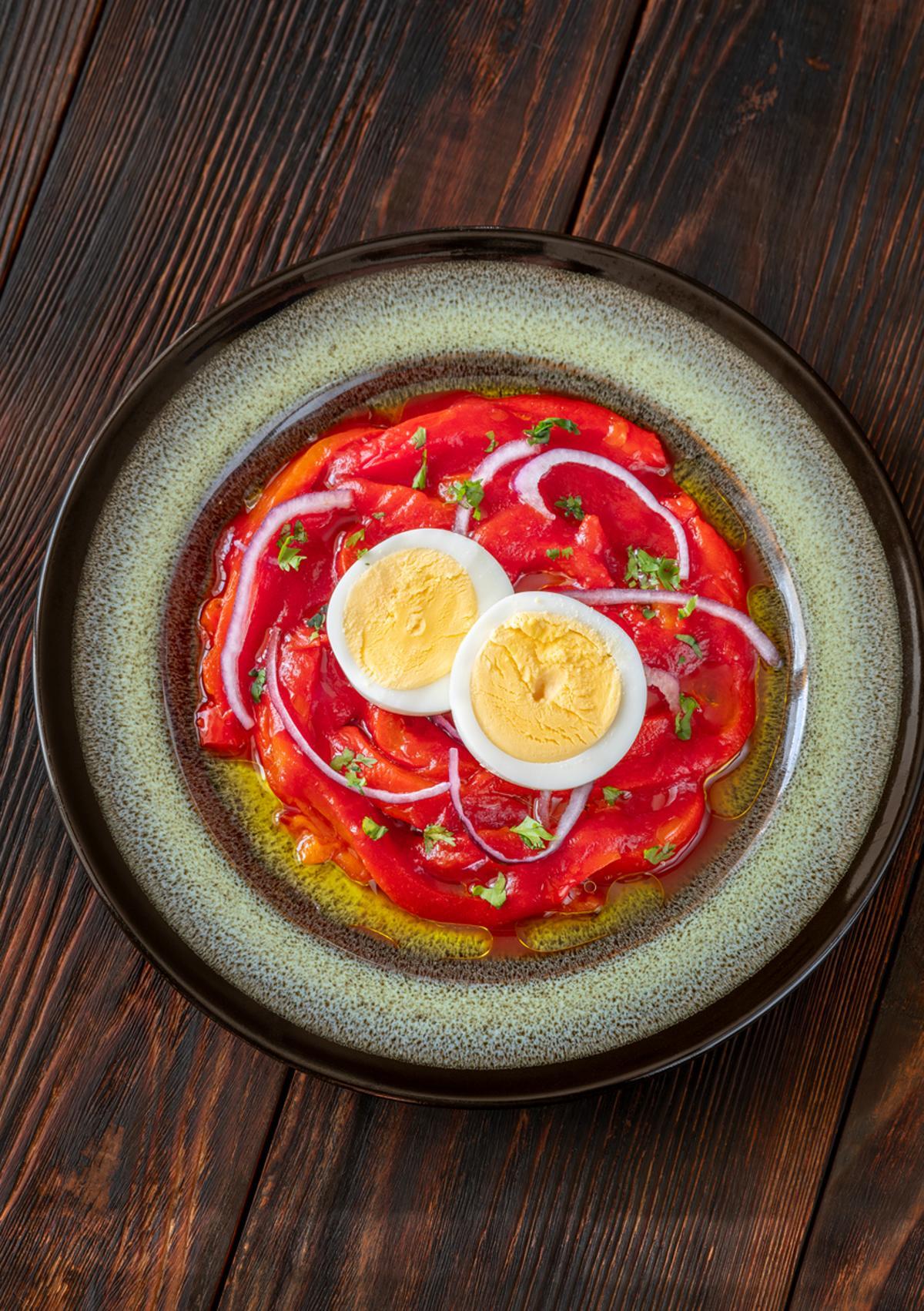 Plato de zorongollo de Cáceres.
