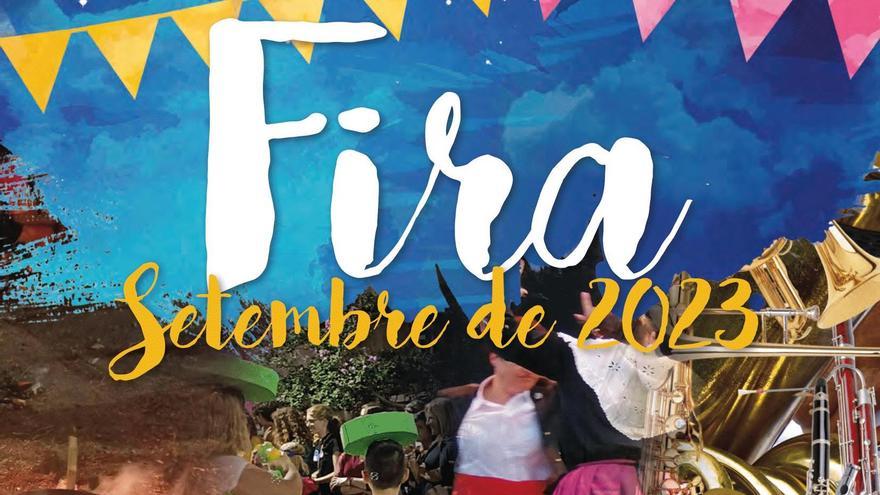 Cartel de la Fira de Setembre de Canals.