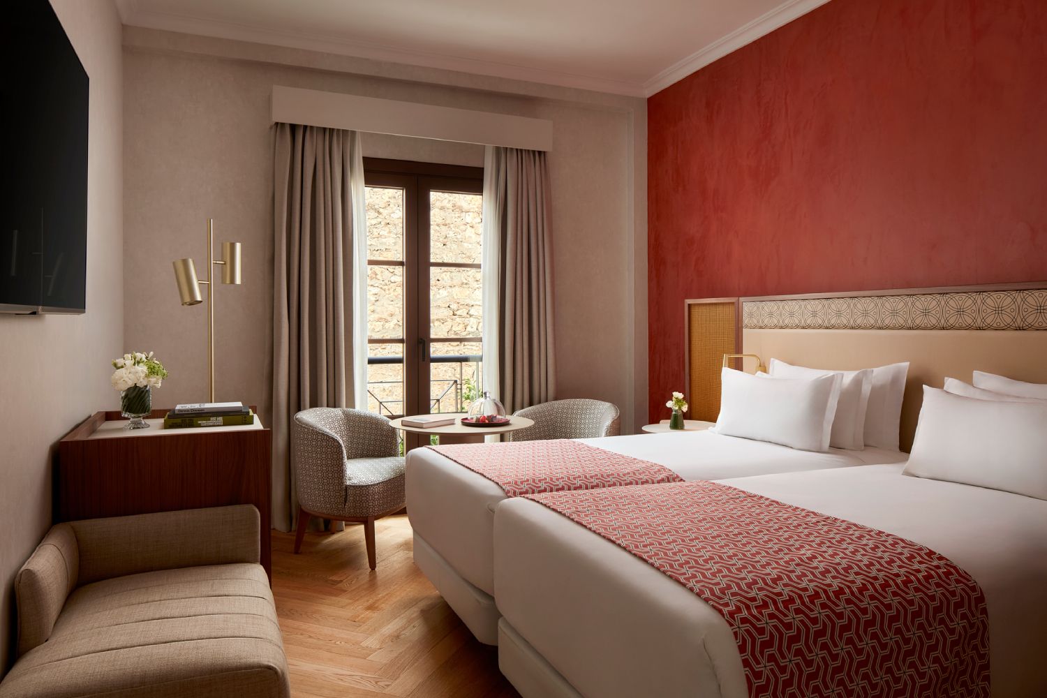 Habitación Deluxe del hotel.