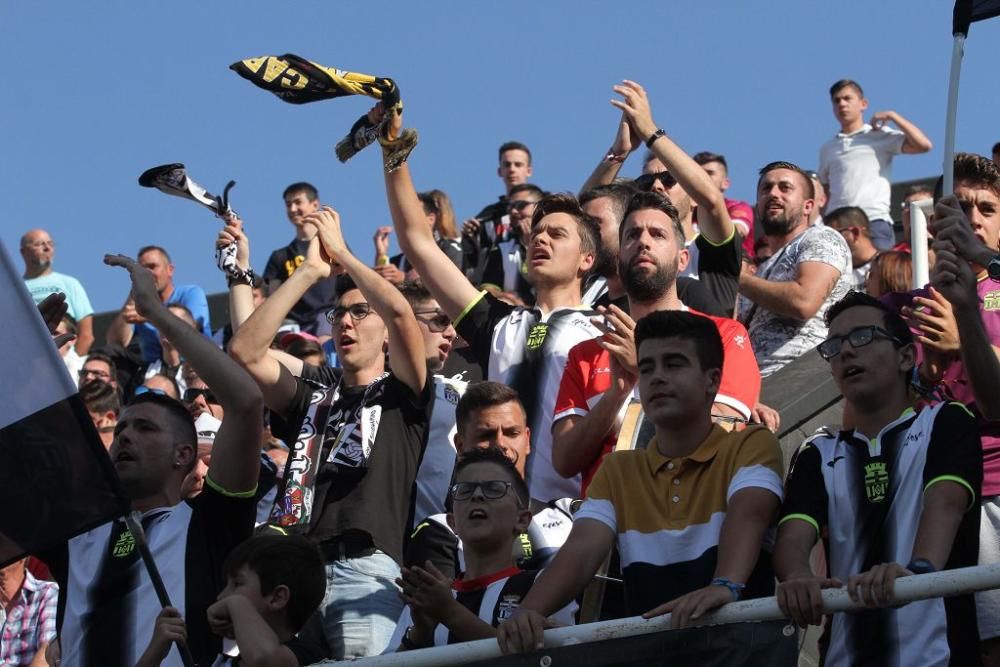 Ambiente en el FC Cartagena - Celta B