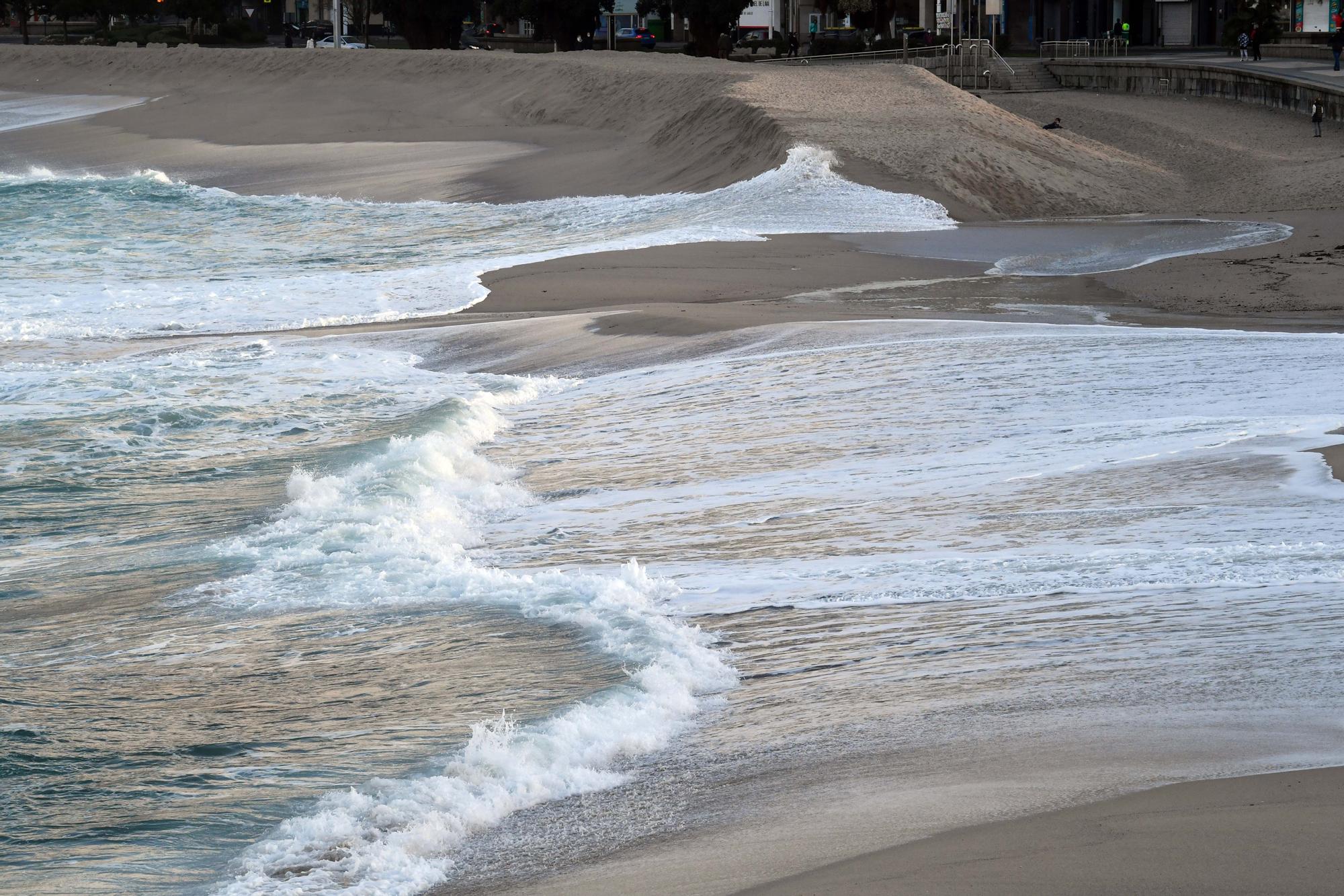 Domingo de temporal en A Coruña