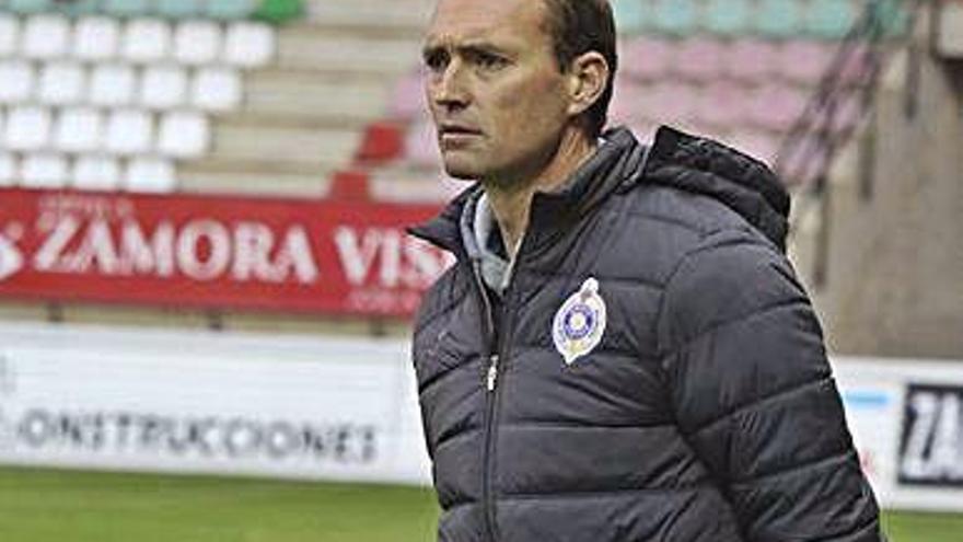 Rubén Gala, técnico del Palencia Cristo Atlético.