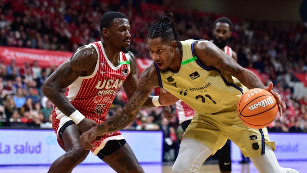 Will Clyburn, en el partido de Liga Endesa ante UCAM Murcia