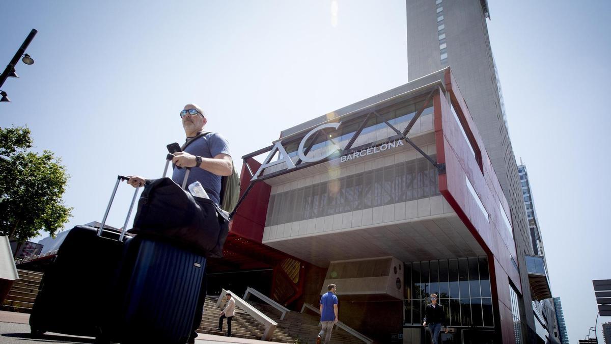 Exterior del hotel AC Barcelona Forum, un establecimiento vendido este trimestre por 75 millones de euros