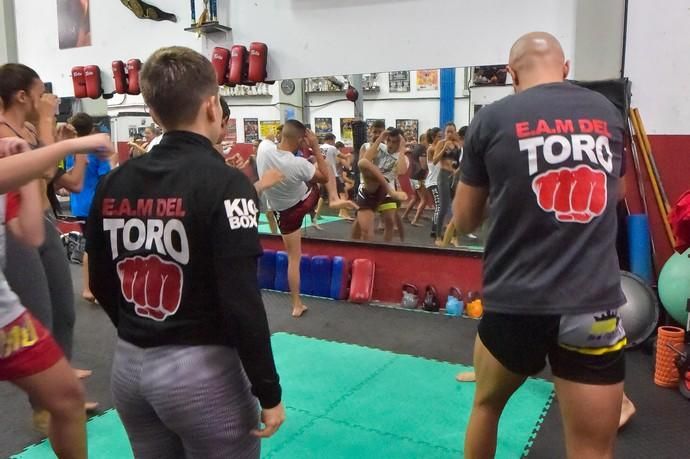 22-04-2019 LAS PALMAS DE GRAN CANARIA. Kick boxing en el gimnasio de Rafa del Toro  | 22/04/2019 | Fotógrafo: Andrés Cruz