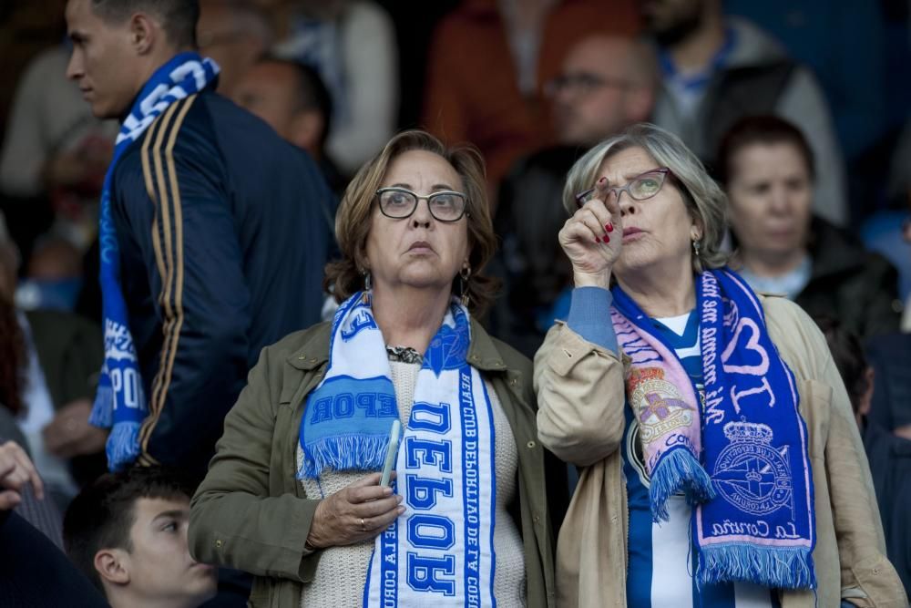 La afición del Dépor llena Riazor ante el Mallorca