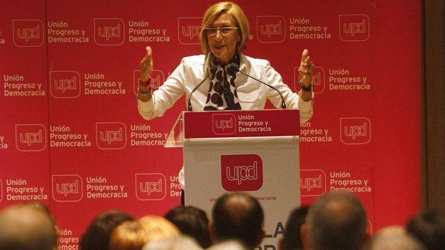 Rosa Díez: &quot;Nadie se preocupa de defender lo que nos une como españoles&quot;