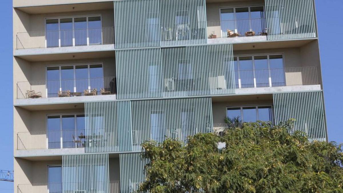 Edificio residencial de la zona Nou Llevant de Palma.
