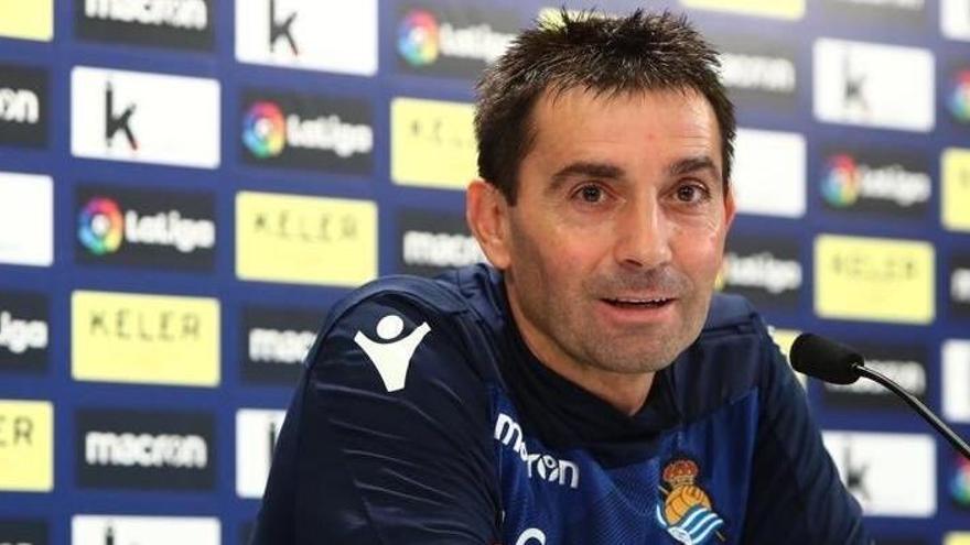 Asier Garitano deja de ser entrenador de la Real.