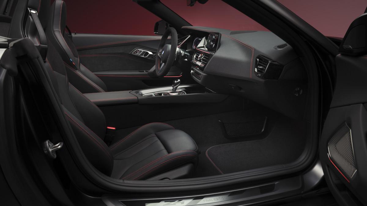 Interior del BMW Z4 Final Edition