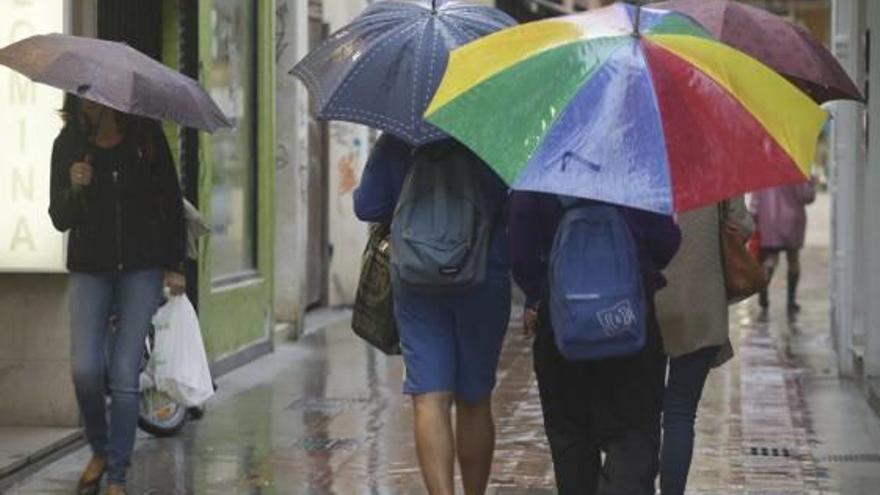 Las lluvias dejan 39 litros en Barx, 25 en Benifairó y 15 en la cuenca media del río Serpis