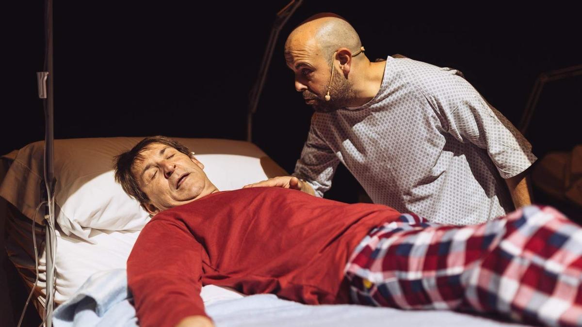 Albert Pla y Peyu en su versión de 'Hamlet'.