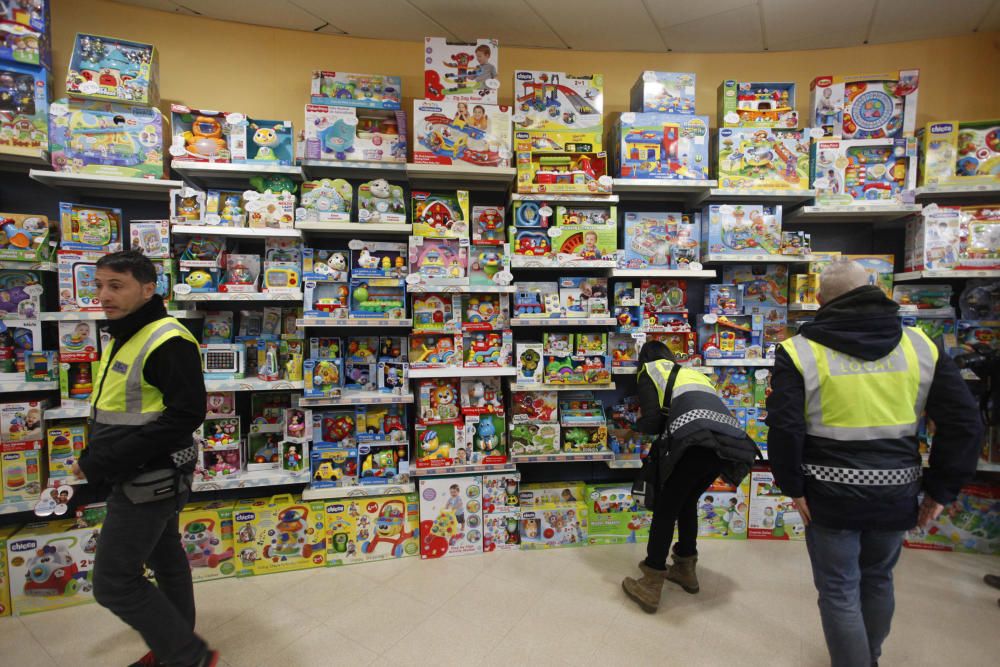 Inspeccions a botigues de joguines de Girona