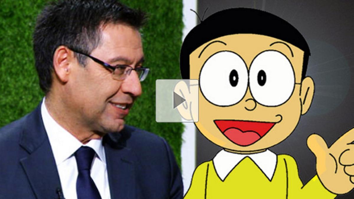 Bartomeu habló del personaje de Nobita