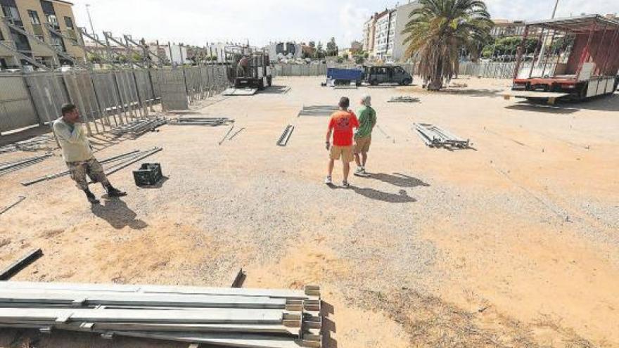 La plaza de toros portátil toma forma tras el ‘OK’ de Generalitat