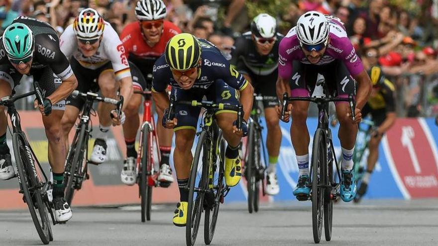 Caleb Ewan se impone en la séptima etapa del Giro 2017.